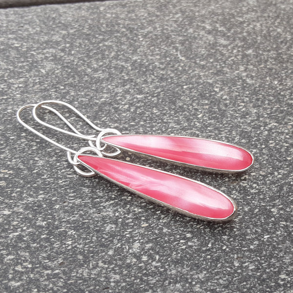 Pink Bowlerite Earrings