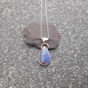 Dainty Mohave Turquoise Pendant