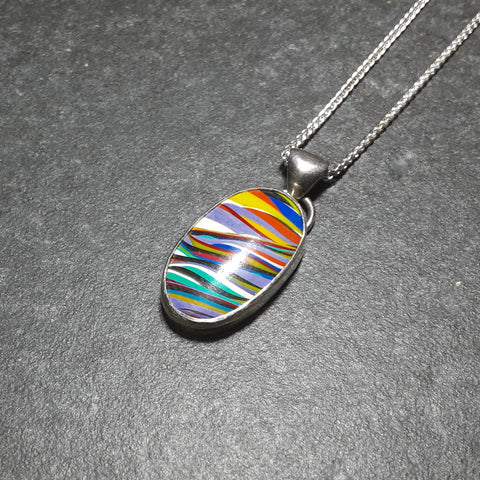 Oval Surfite Pendant