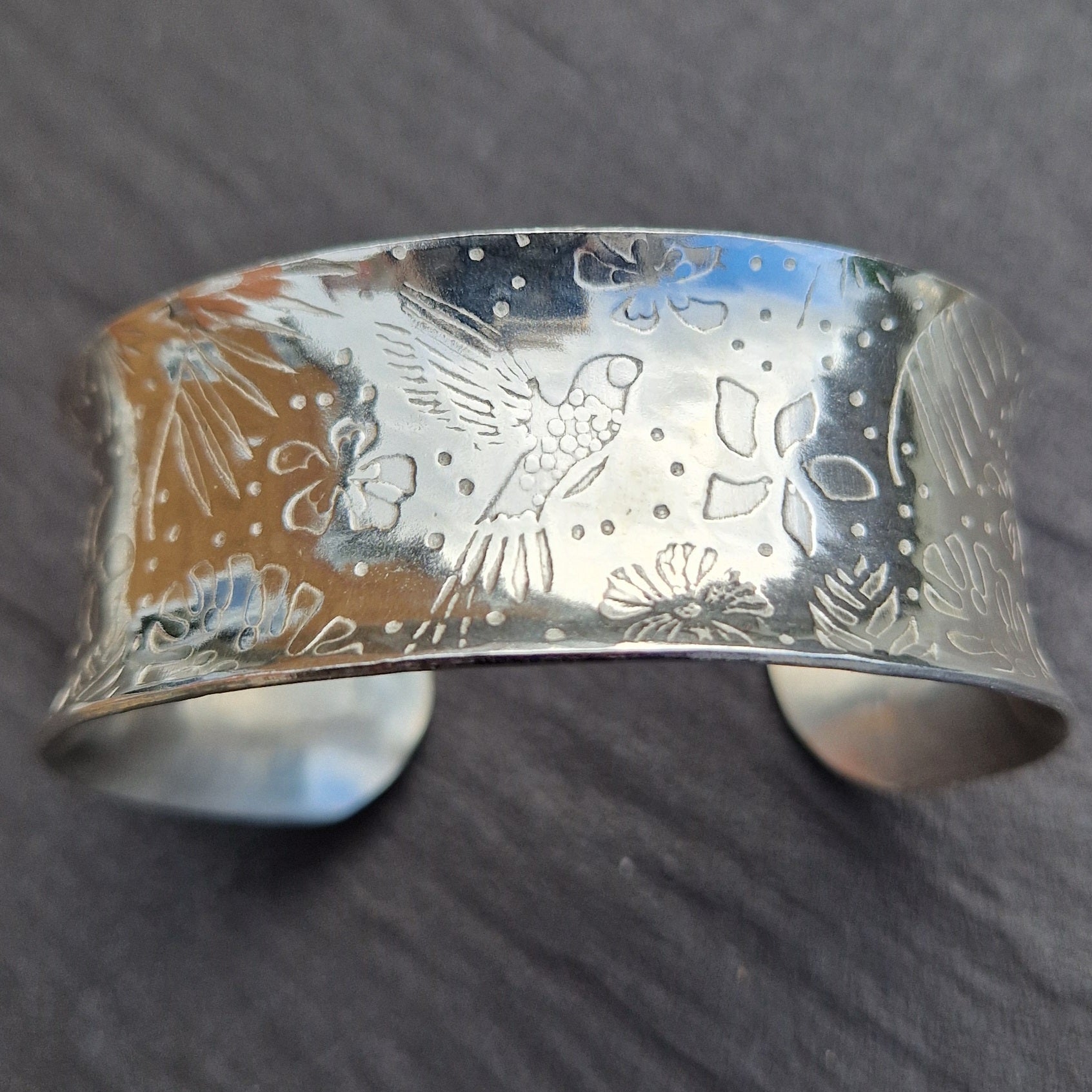 Sterling Silver Cuff Bangle