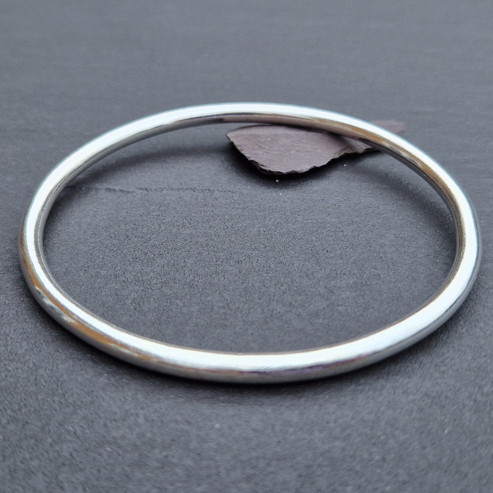 Chunky Sterling Silver Bangle