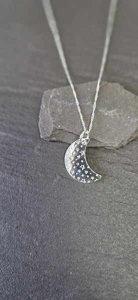 Medium Moon and Stars Pendant