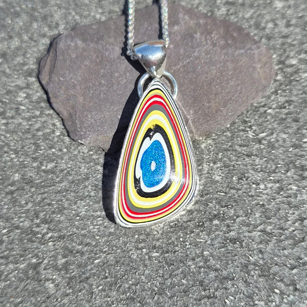 Fordite Pendant
