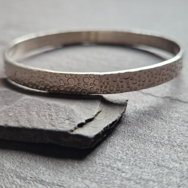 Textured Bangle - Medium