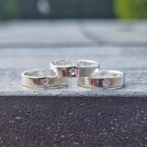 Slim toe ring