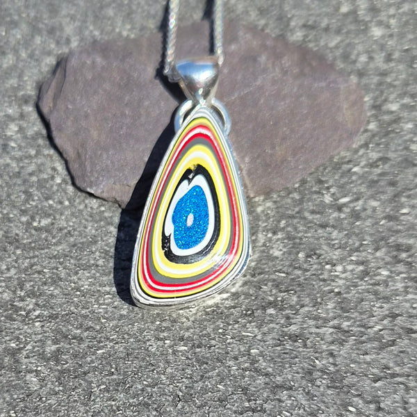 Fordite Pendant