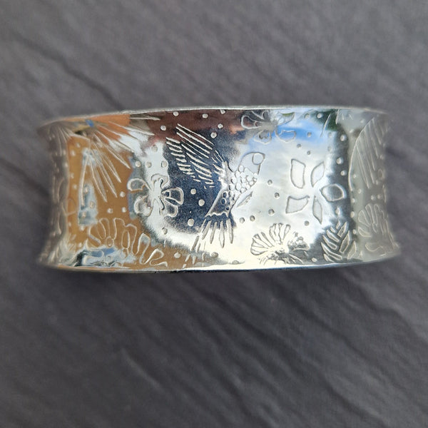 Sterling Silver Cuff Bangle