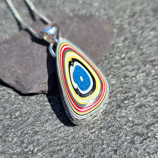 Fordite Pendant