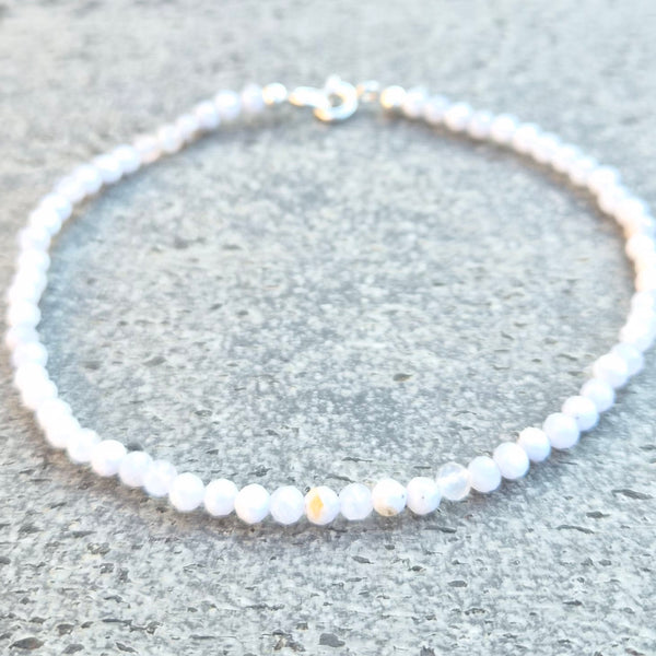 Blue Lace Agate Bracelet