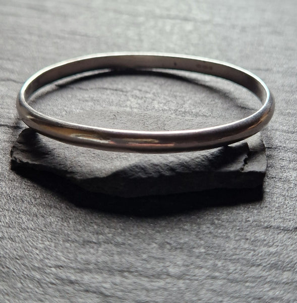 Classic D-Profile Bangle - Small/Medium