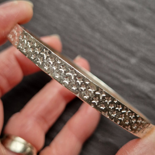 Textured Bangle - Small/Medium