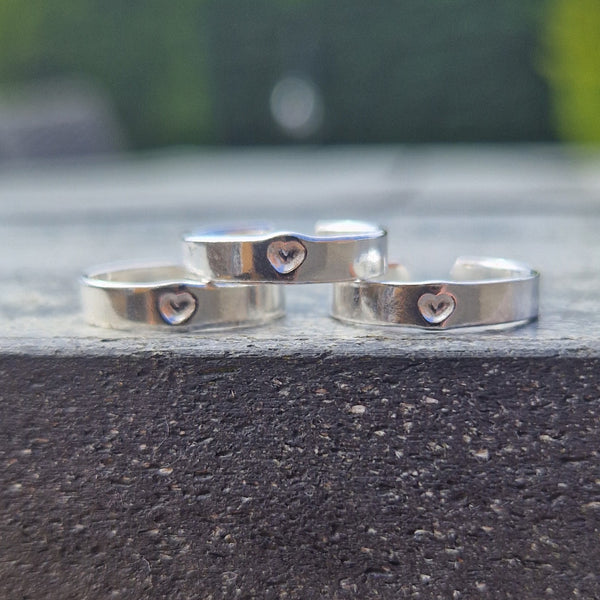Slim toe ring
