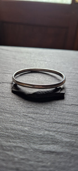 Classic D-Profile Bangle - Small/Medium