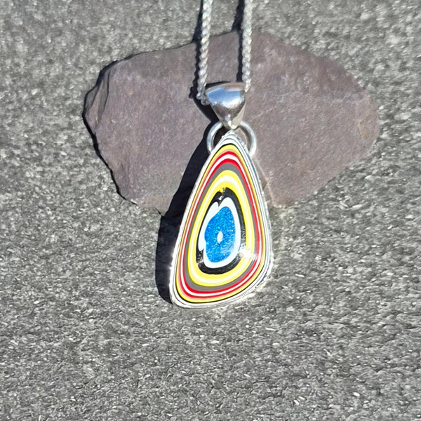 Fordite Pendant