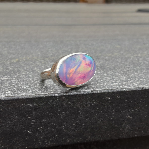 Aurora Opal Statement Ring